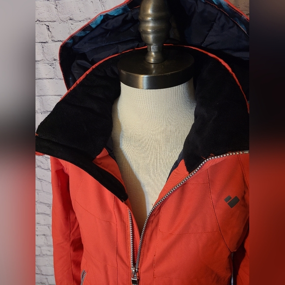 Obermeyer Teen Ski Jacket (Coral) - Picture 5 of 15